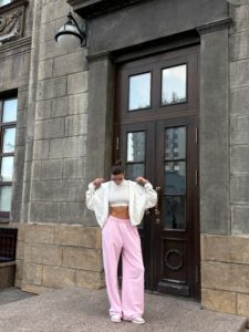 pants|joggers 2в1 (Розовый поменять)