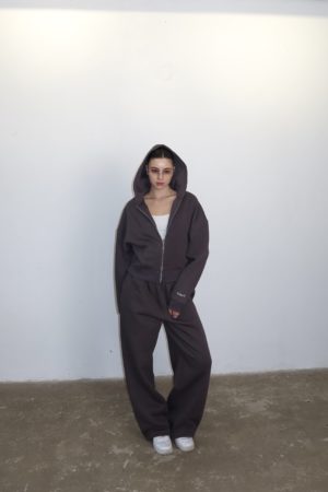 zip hoodie 2.0 ( grey ) с начесом