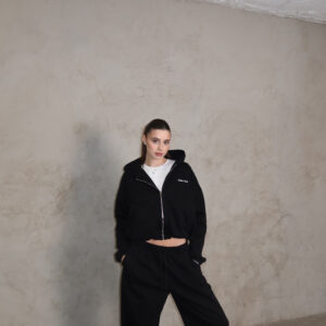 zip hoodie 3.0 (black)