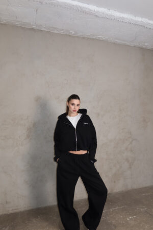 zip hoodie 3.0 (black)