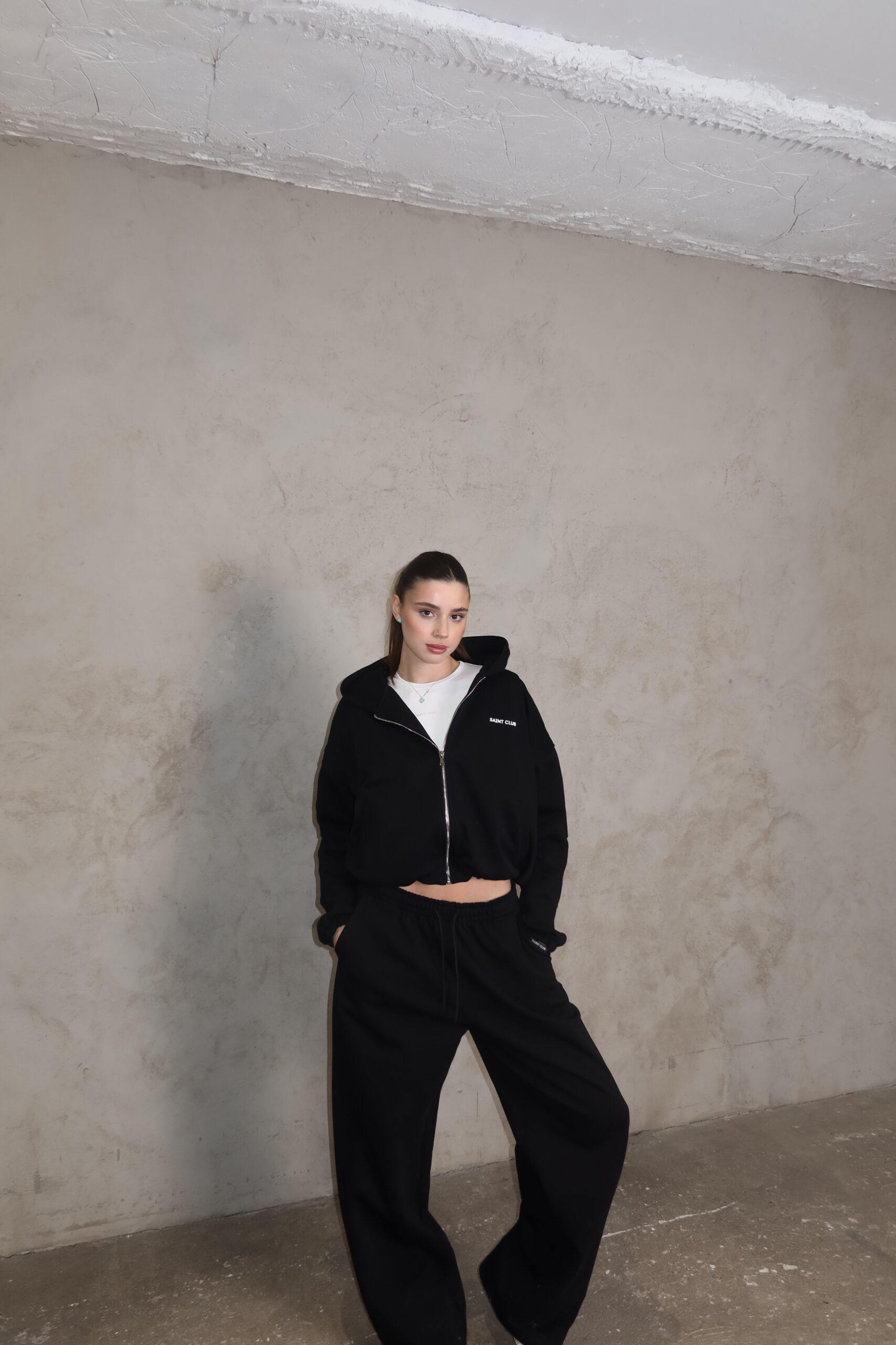 zip hoodie 3.0 (black) zip hoodie 3.0 (black)
