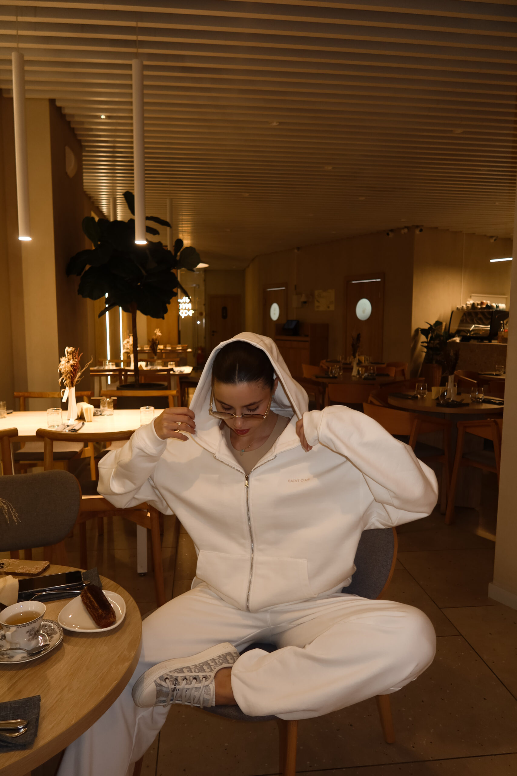 zip hoodie 2.0 ( milk ) new zip hoodie 2.0 ( milk ) new